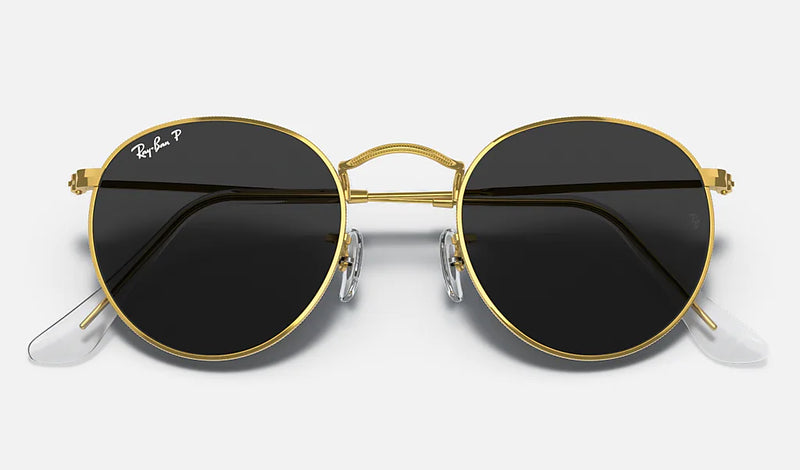 RayBan Round frame RB3447 Classic black Lens Sunglasses